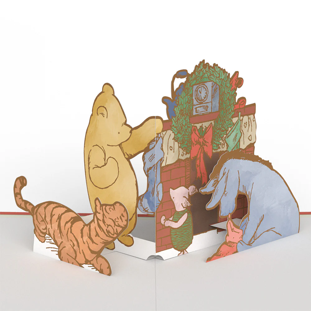Disney’s Winnie the Pooh Holiday Box Set (Assorted 12-Pack): Paperpop® Card - Image 6