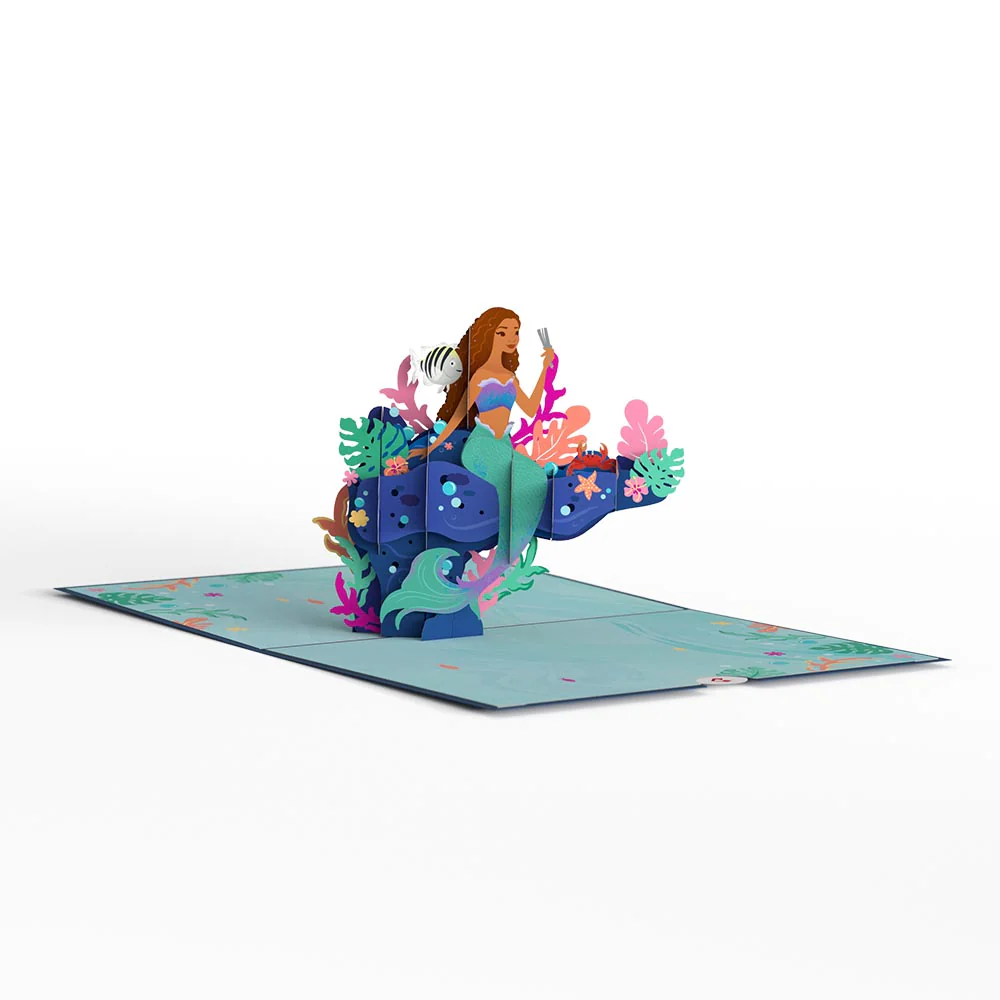 Disney The Little Mermaid Birthday Adventure Pop-Up Card - Image 3