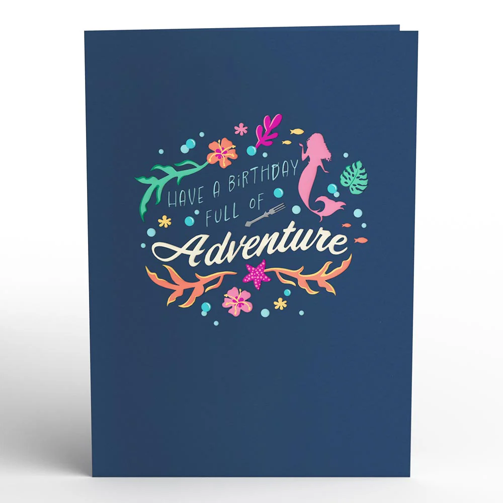 Disney The Little Mermaid Birthday Adventure Pop-Up Card - Image 4