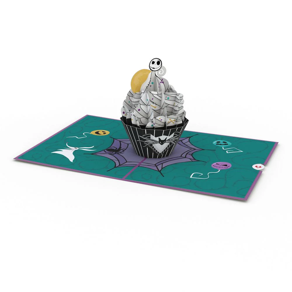 Disney Tim Burton's The Nightmare Before Christmas Birthday Cupcake Pop-Up Card - Image 3