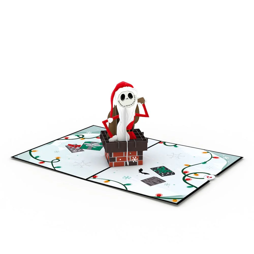 Disney Tim Burton's The Nightmare Before Christmas Scary Christmas Pop-Up Card - Image 3
