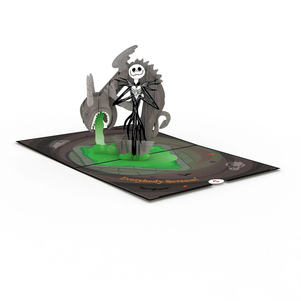 Disney Tim Burton's The Nightmare Before Christmas This is Halloween Pop-Up Card - Image 3