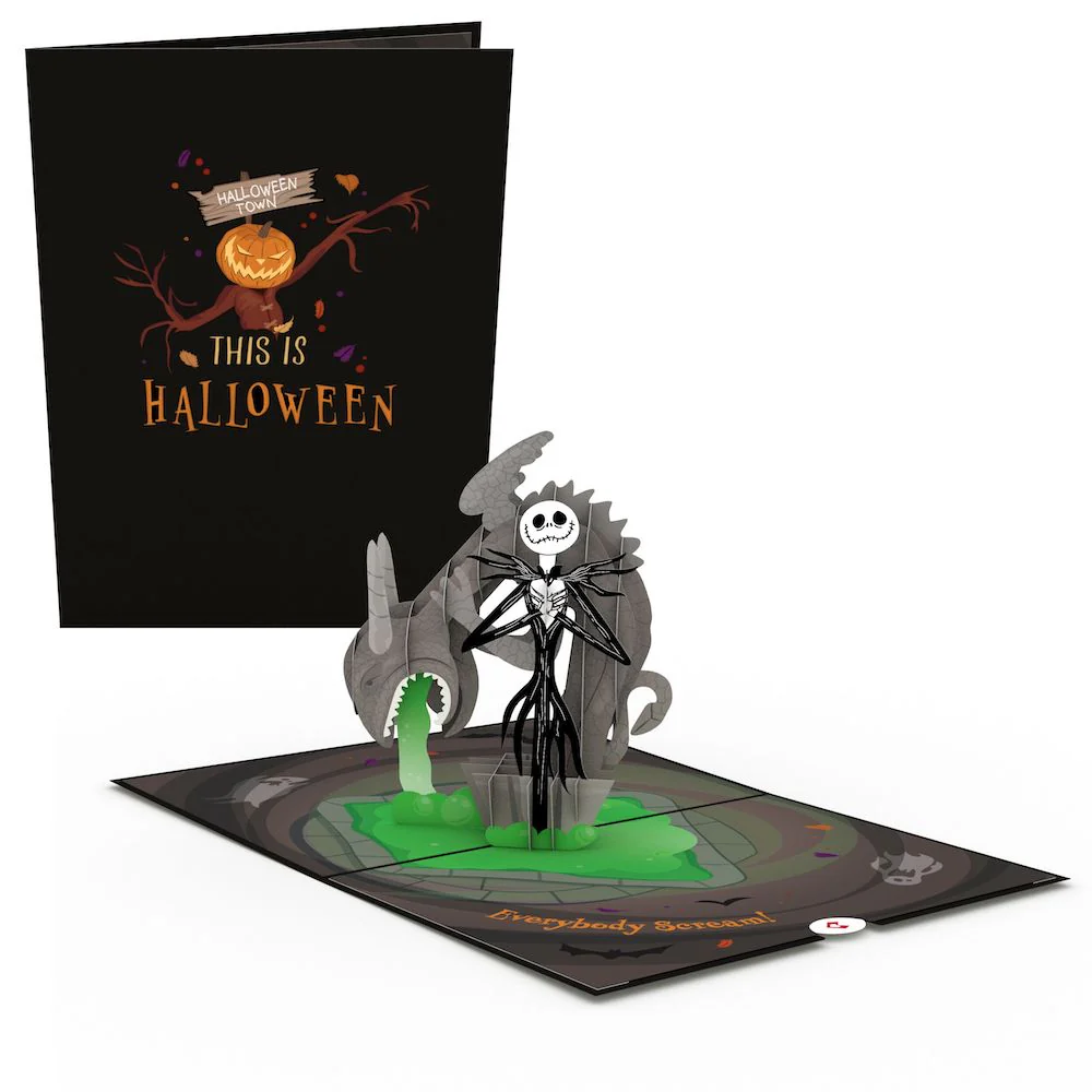 Disney Tim Burton's The Nightmare Before Christmas This is Halloween Pop-Up Card - Image 4