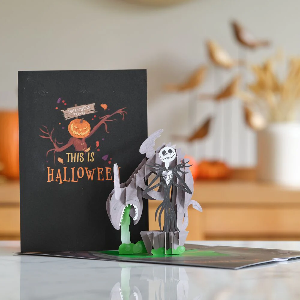 Disney Tim Burton's The Nightmare Before Christmas This is Halloween Pop-Up Card - Image 5