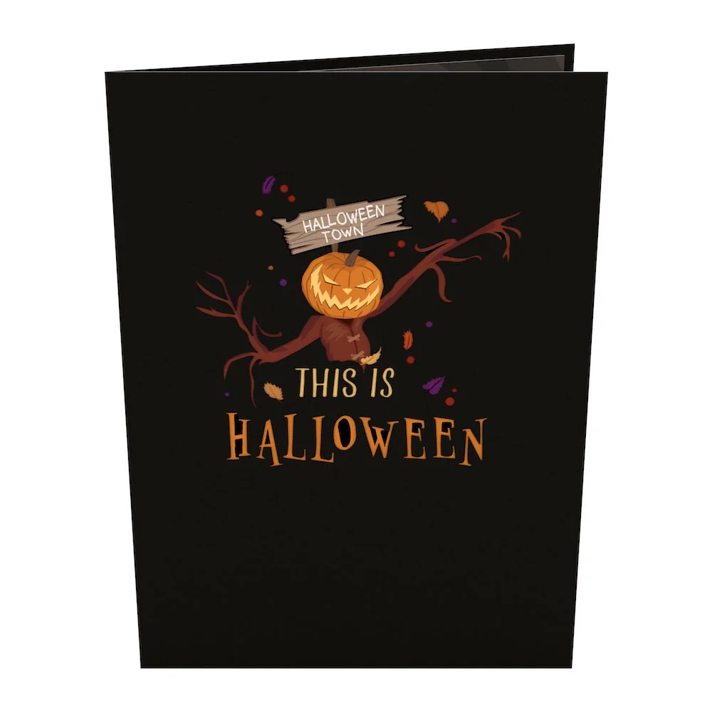 Disney Tim Burton's The Nightmare Before Christmas This is Halloween Pop-Up Card - Image 9
