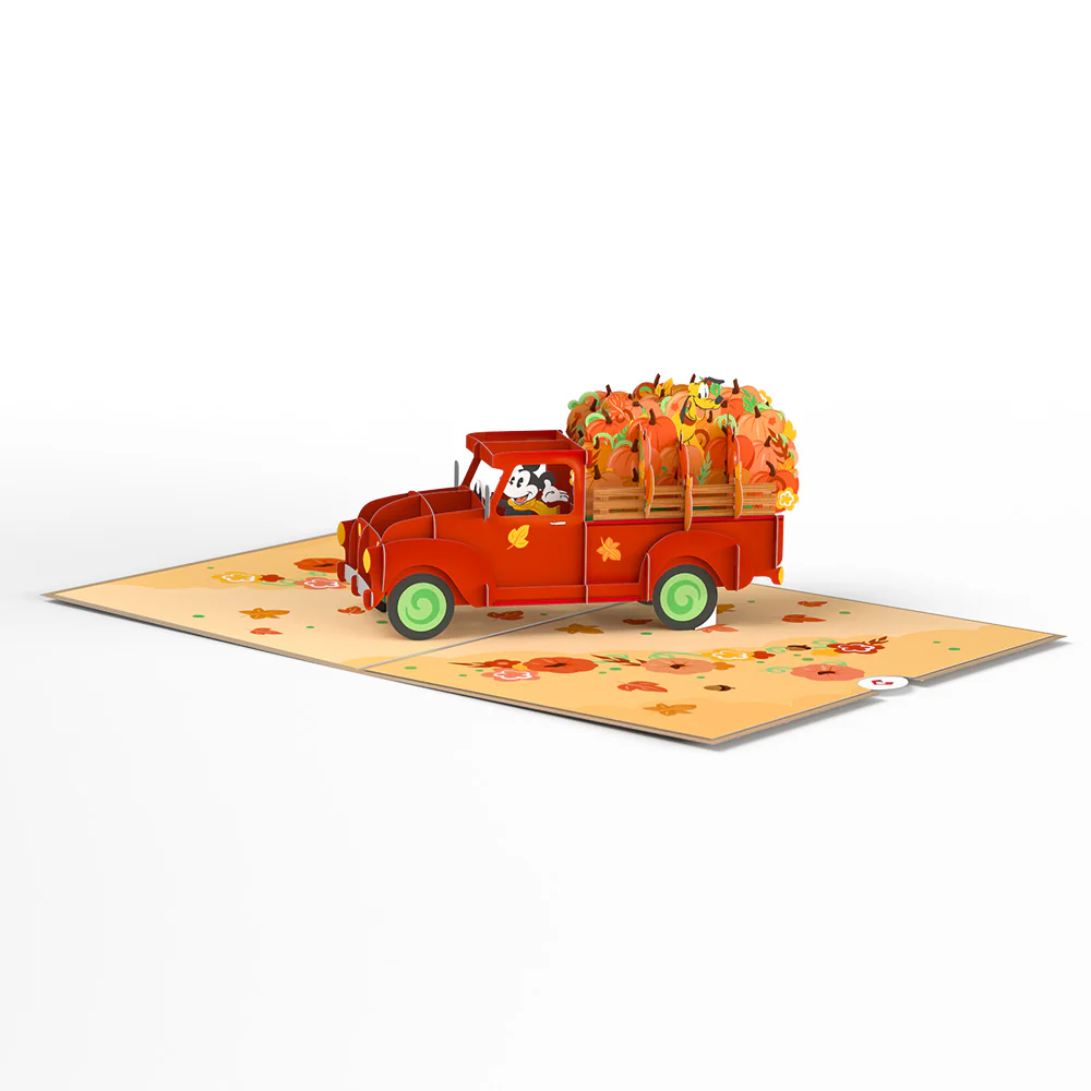 Disney's Mickey Mouse Festive Fall Greetings Pop-Up Card - Image 3