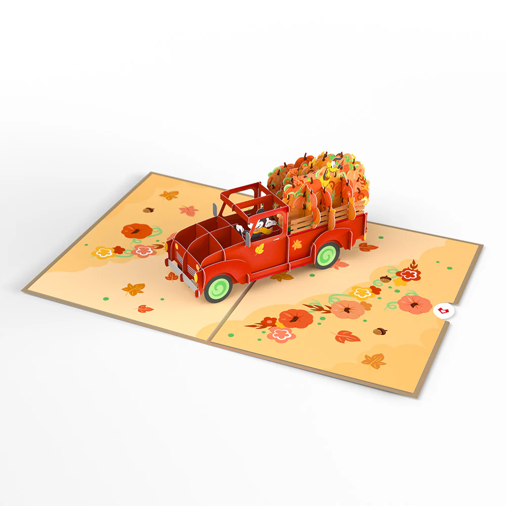 Disney's Mickey Mouse Festive Fall Greetings Pop-Up Card - Image 9