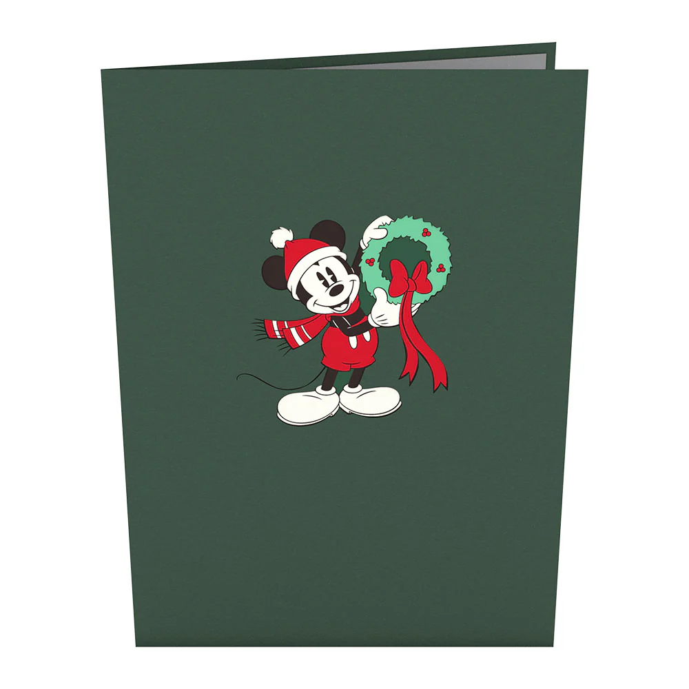 Disney's Mickey Mouse Holiday Greetings Pop-Up Card - Image 4