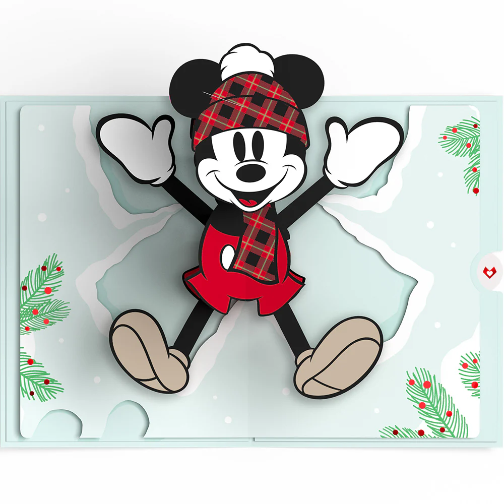 Disney's Mickey Mouse Let It Snow Pop-Up Card - Image 3