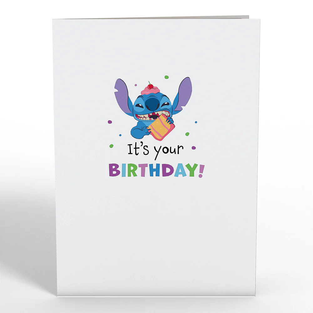 Disney's Stitch Rockin' Birthday Pop-Up Card - Image 5