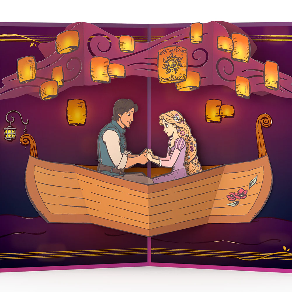 Disney's Tangled You Light Up the World Pop-Up Card - Image 2