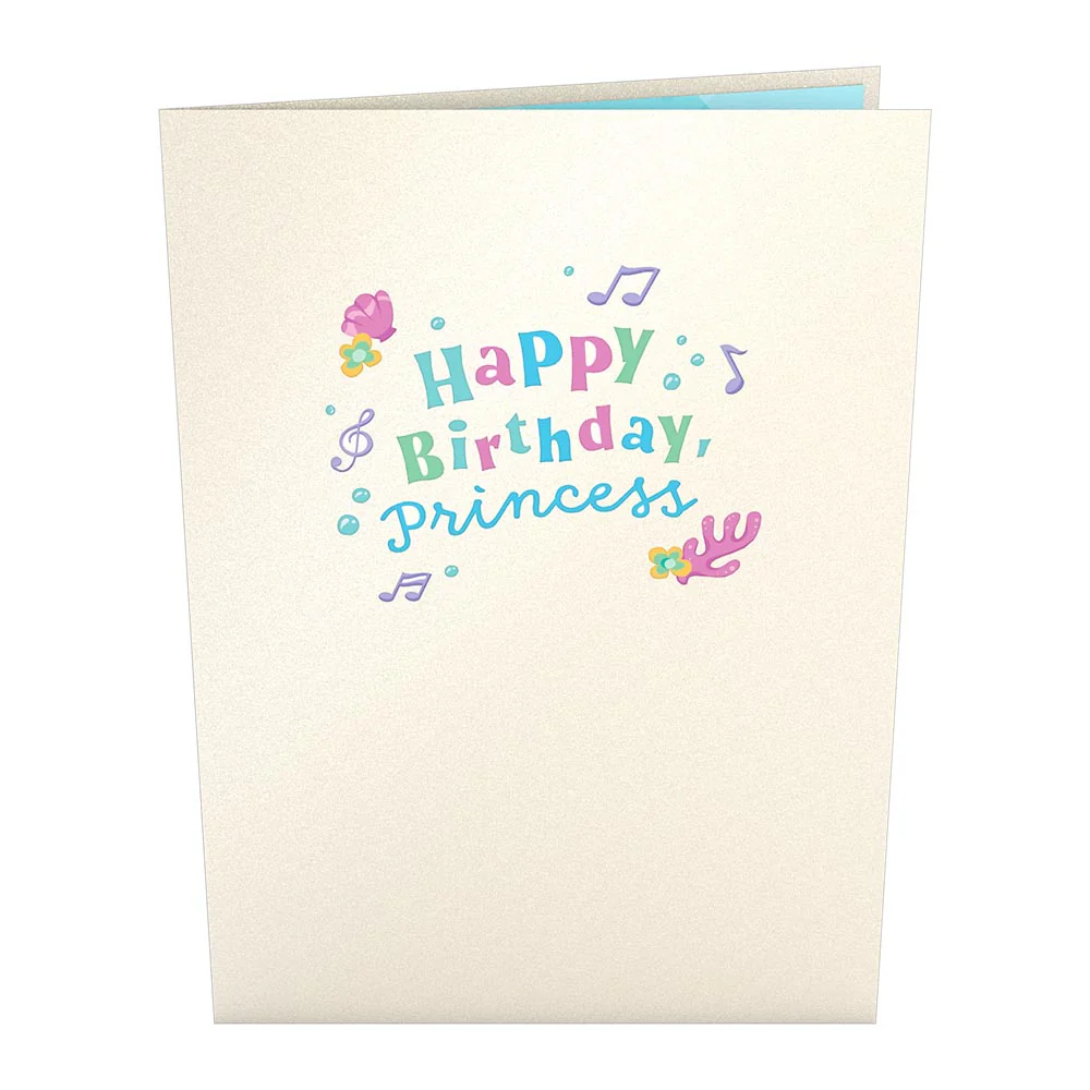 Disney's The Little Mermaid Birthday Pop-Up Card - Image 4