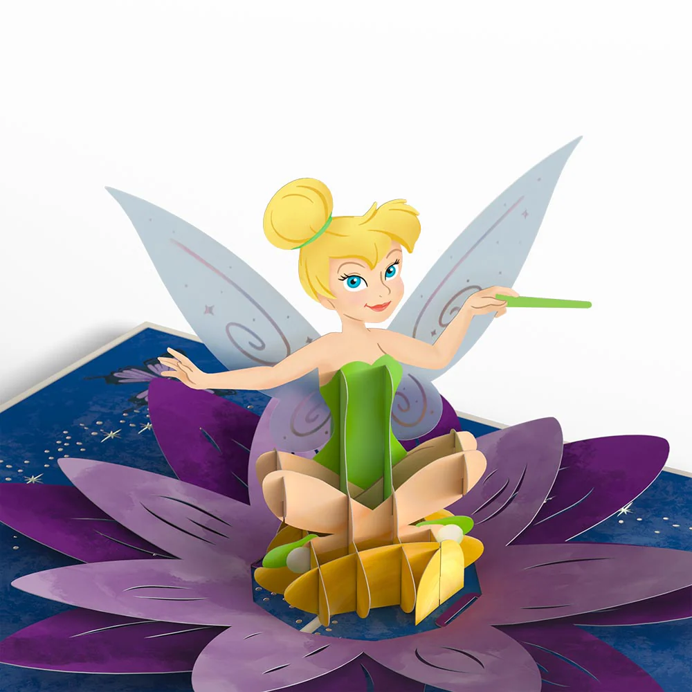 Disney's Tinker Bell Pixie Dust Birthday Pop-Up Card - Image 2