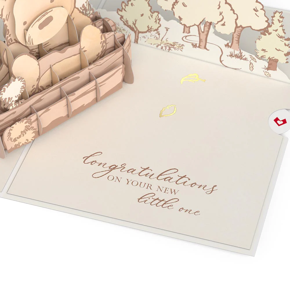 Disney's Winnie the Pooh New Baby Pop-Up Card - Image 2