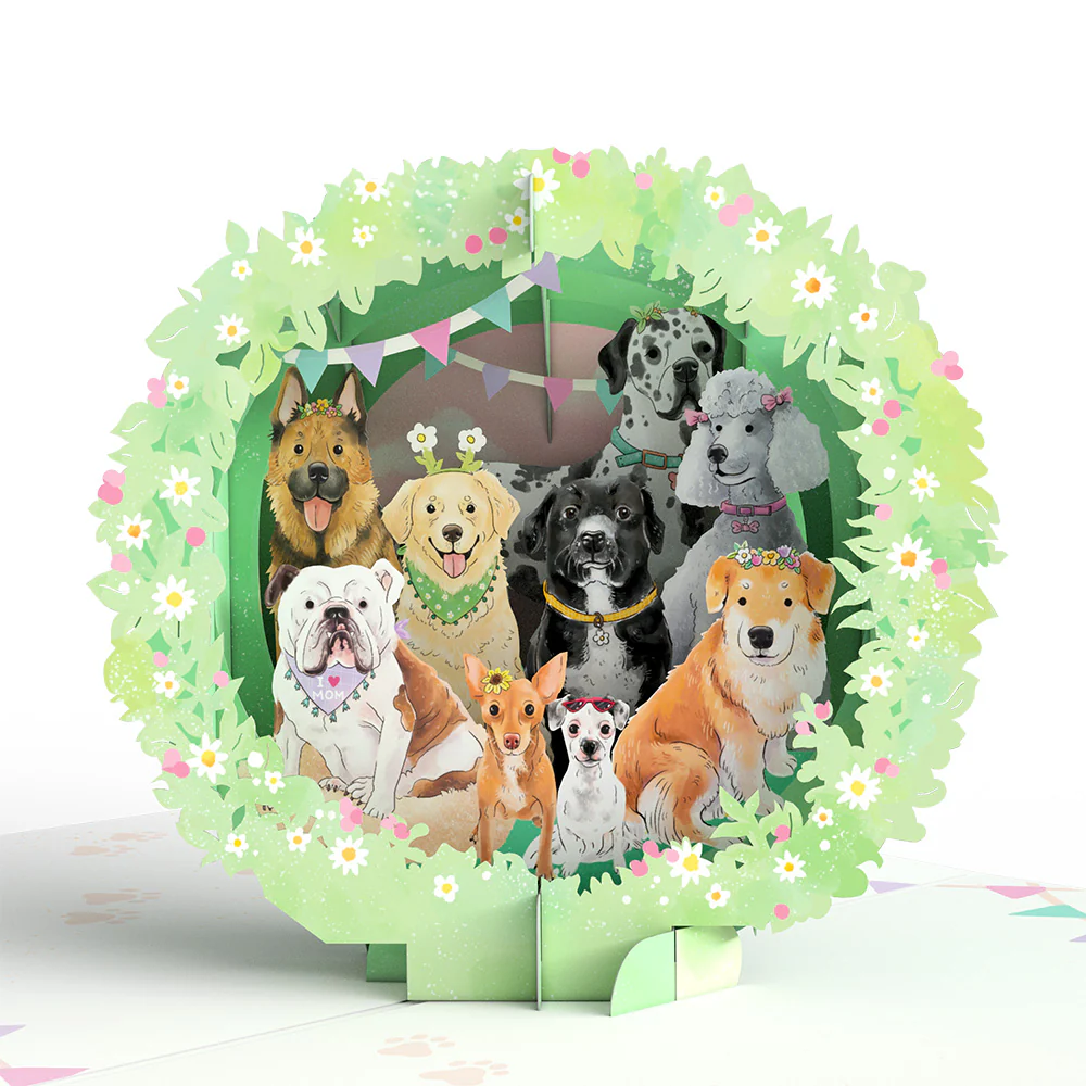 Dog Mom Pop-Up Card - Image 2