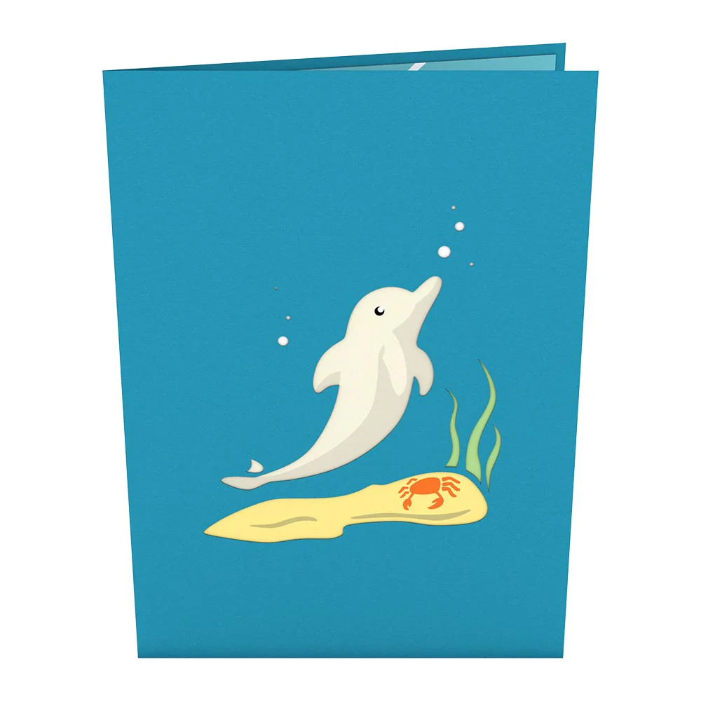 Dolphins Pop-Up Card - Image 4
