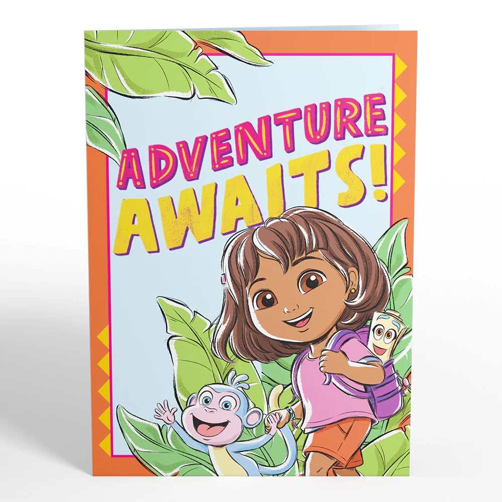 Dora the Explorer Adventure Awaits Pop-Up Card - Image 4