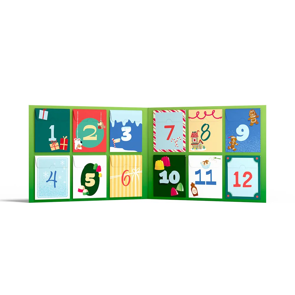 Elf 12 Days of Christmas Cheer Advent Calendar - Image 4