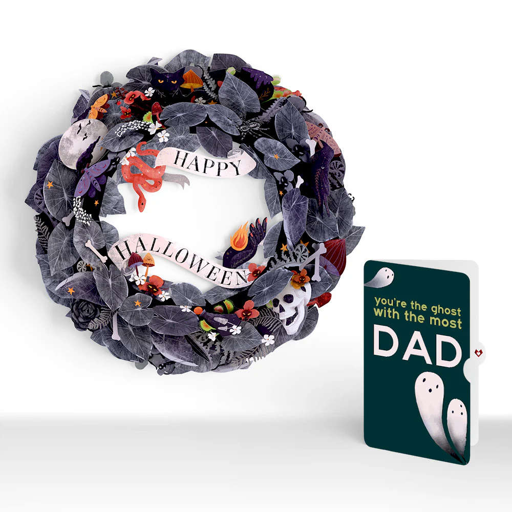 Enchantingly Eerie Halloween Wreath and Sentiment Set for Dad