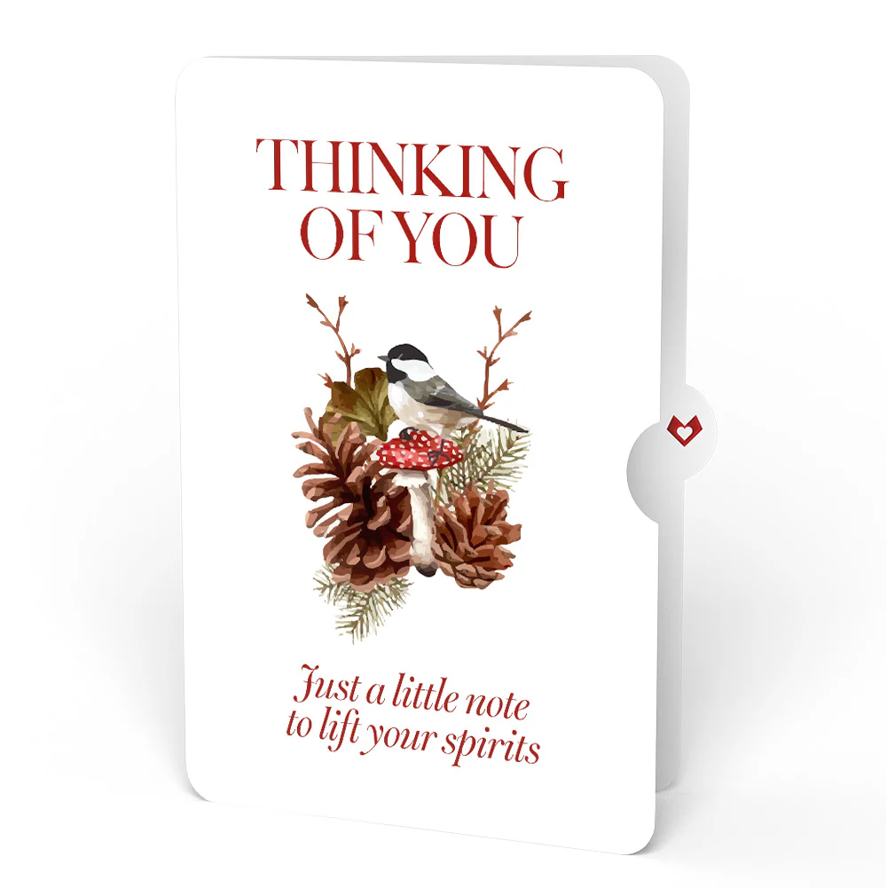 Fall Forest Floor Thinking of You Pop-Up Card and Sentiment Set - Image 4