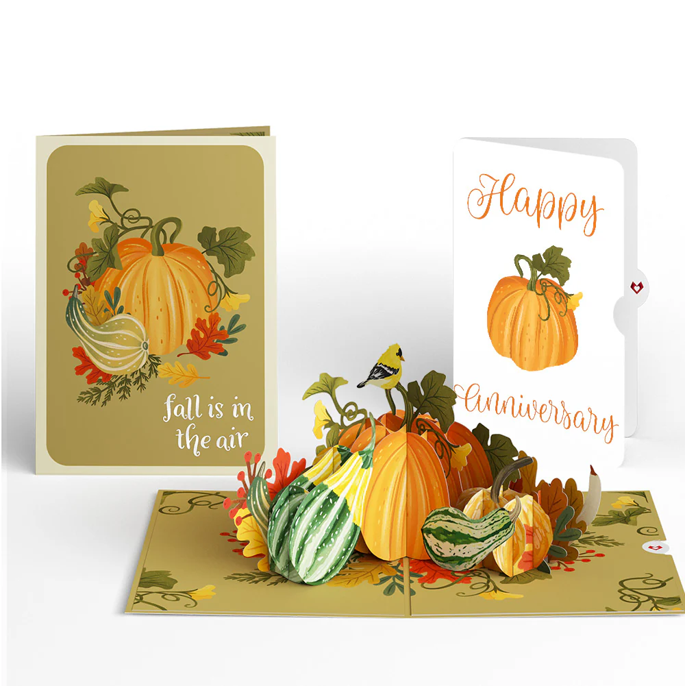 Fall is in the Air Anniversary Pop-Up Card and Sentiment Set