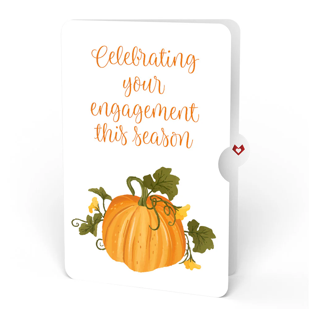 Fall is in the Air Engagement Pop-Up Card and Sentiment Set - Image 4