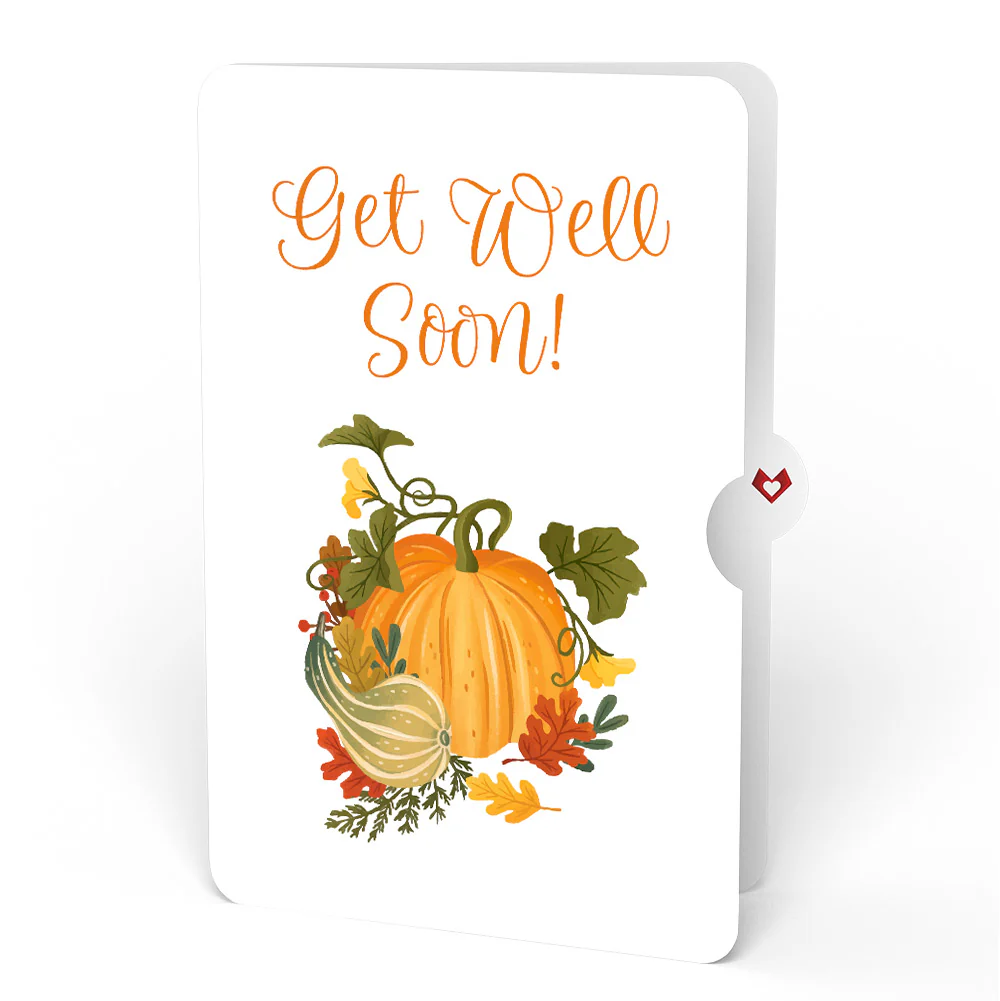 Fall is in the Air Get Well Soon Pop-Up Card and Sentiment Set - Image 4