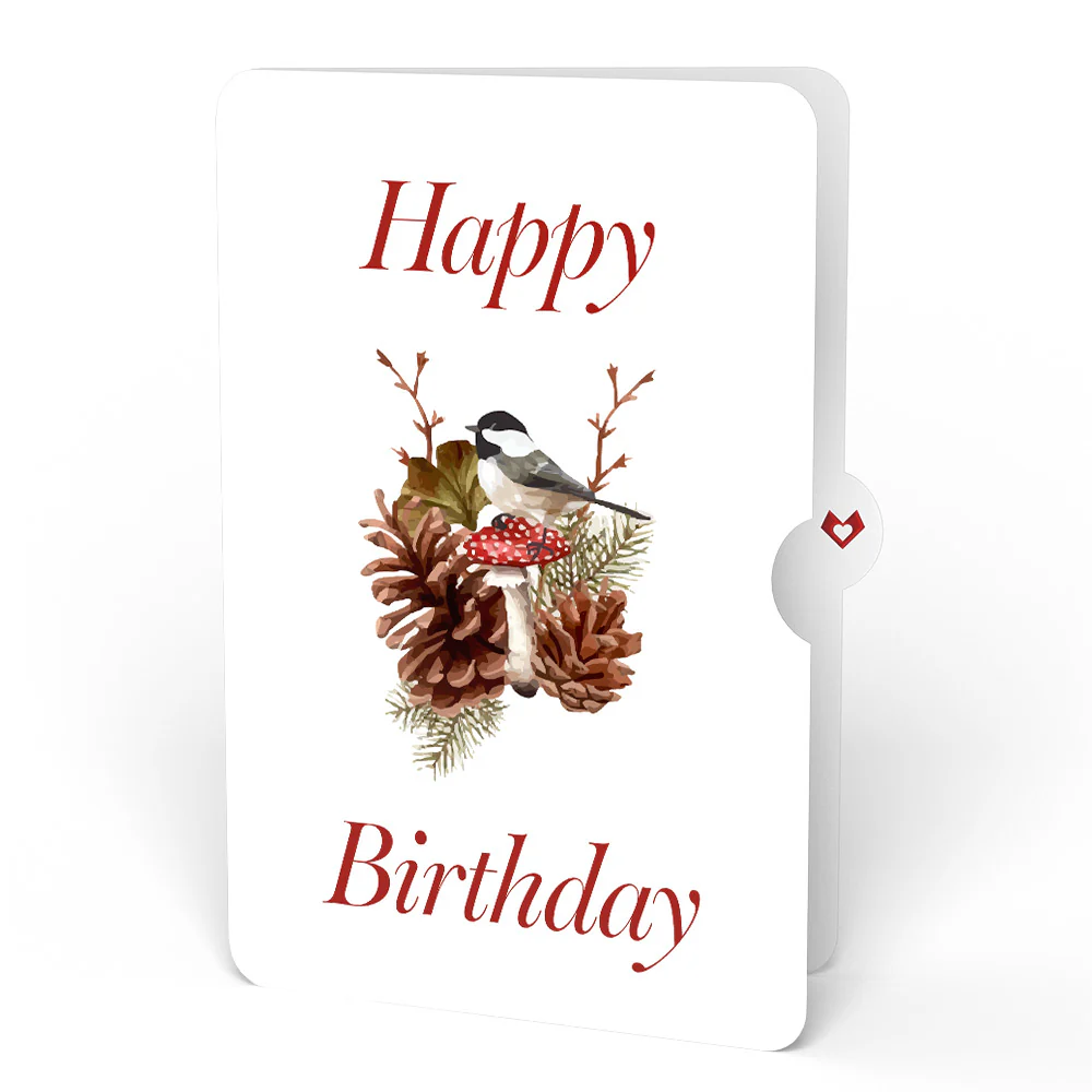 Fall Sunshine Birthday Bouquet and Forest Floor Sentiment Set - Image 4