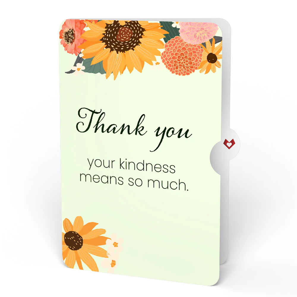 Fall Sunshine Thank You Bouquet and Sentiment Set - Image 4