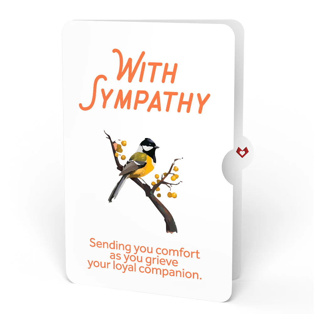 Fall Welcome Sympathy Pop-Up Card and Sentiment Set for Your Pet - Image 4