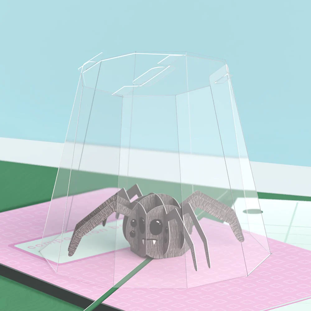Father's Day Spider Hero Pop-Up Card - Image 2