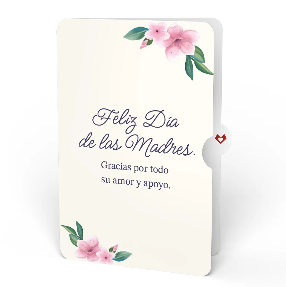 Field Mouse in the Flowers Mother's Day Pop-Up Card and Sentiment Set for Spanish Mom - Image 4