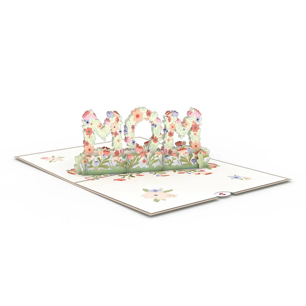 Floral Mom Pop-Up Card - Image 3