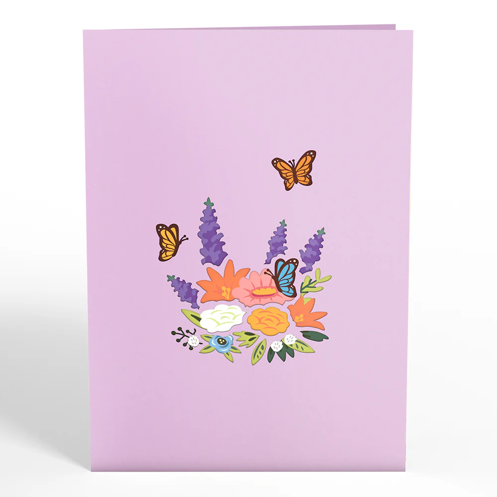 Flower Basket Pop-Up Card - Image 4