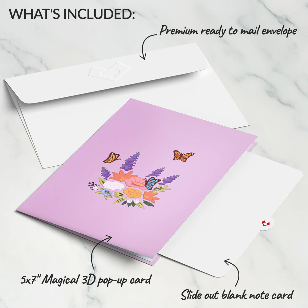 Flower Basket Pop-Up Card - Image 5
