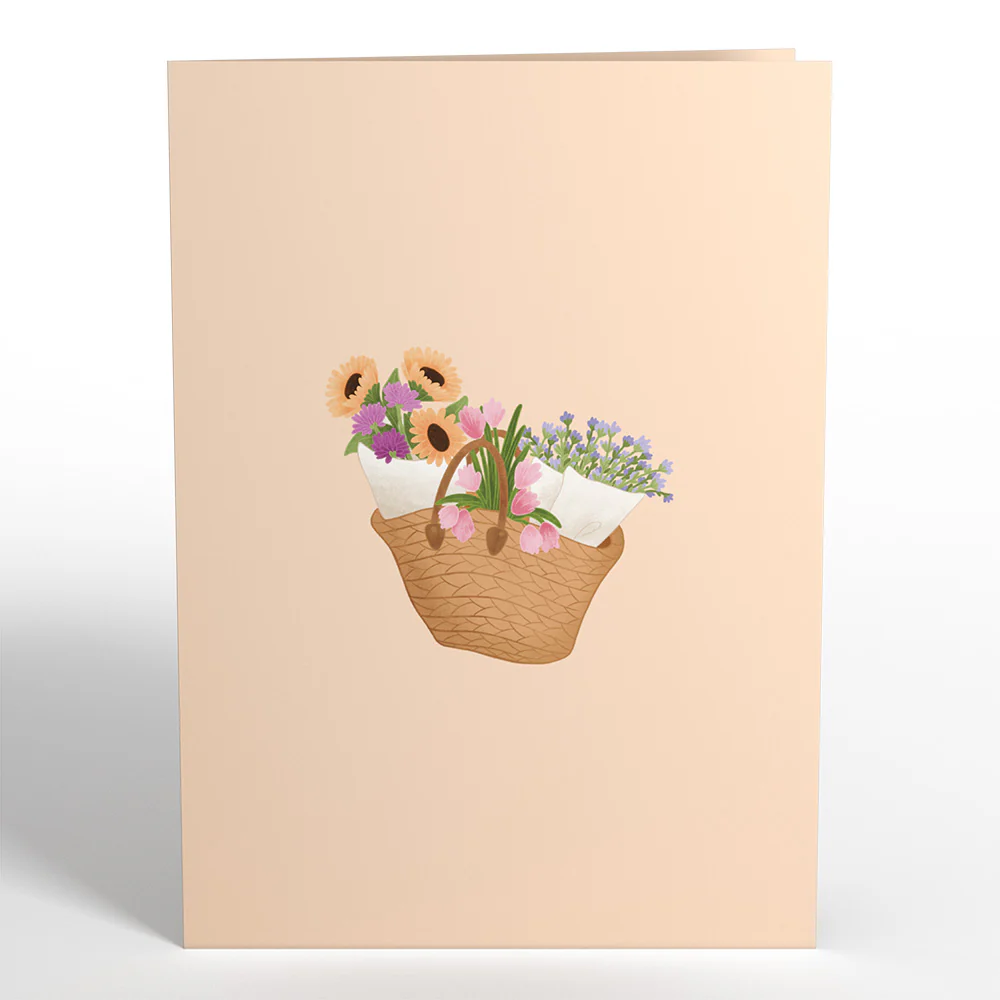 Flower Cart Pop-Up Card - Image 4