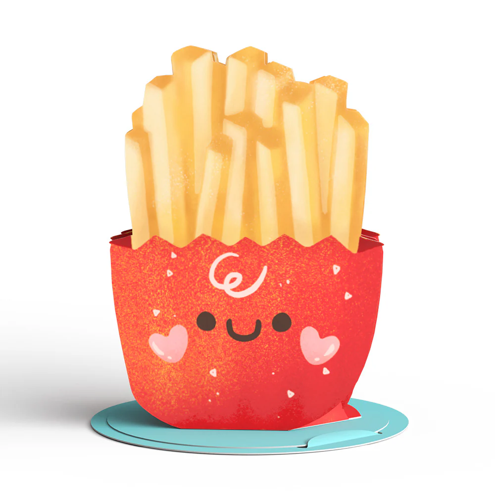 Foodie Friends Valentine's Day Cards for Kids: Classroom 8-Pack - Image 15