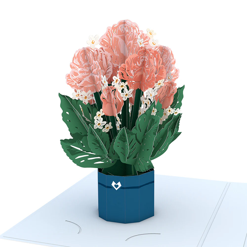 For My Wonderful Grandma Card with Mini Bouquet - Image 5