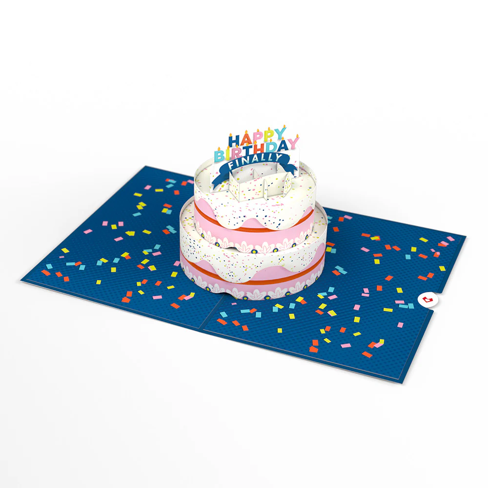 Forever Young Leap Year Birthday Pop-Up Card - Image 4