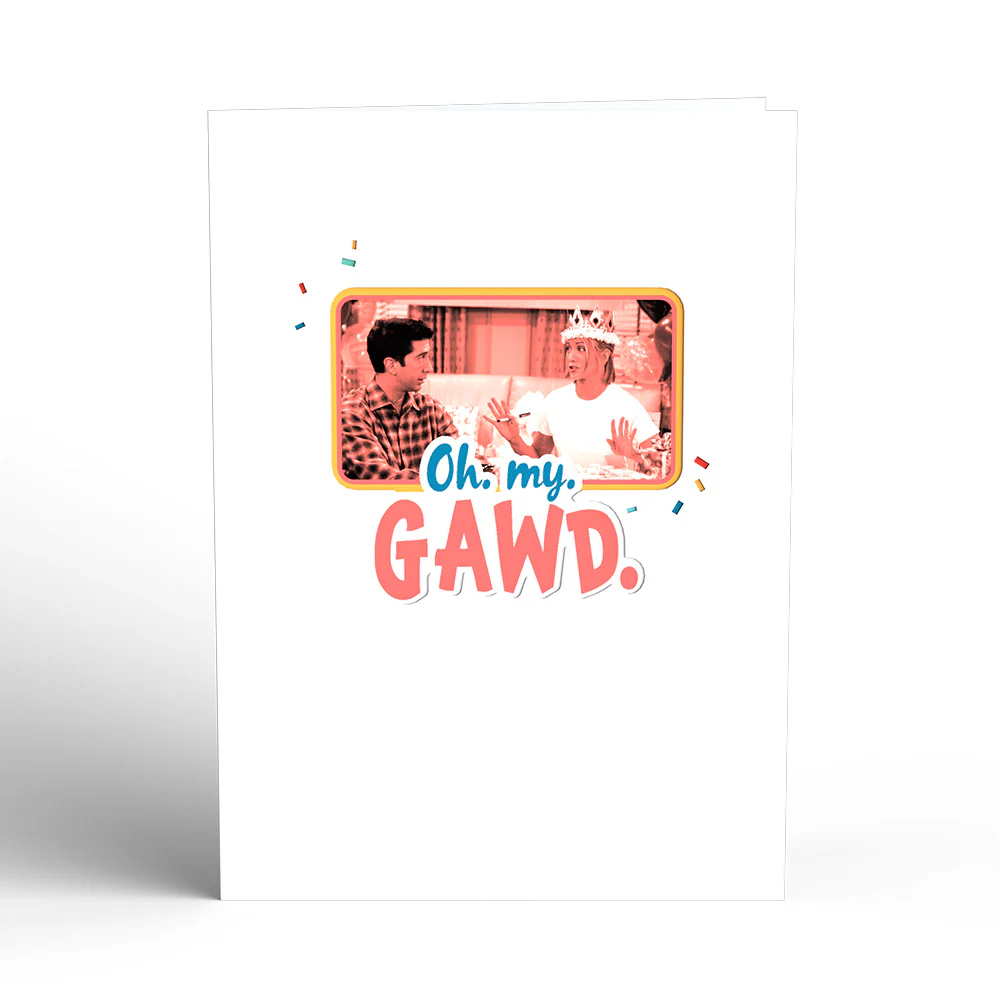 Friends Oh My Gawd Birthday Pop-Up Card - Image 4