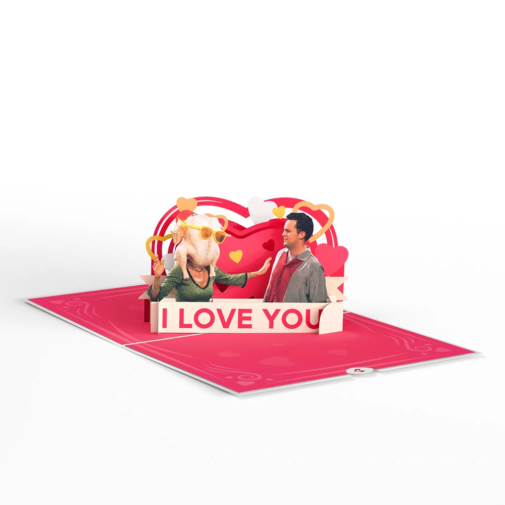Friends You're So Great, I Love You Pop-Up Card - Image 3