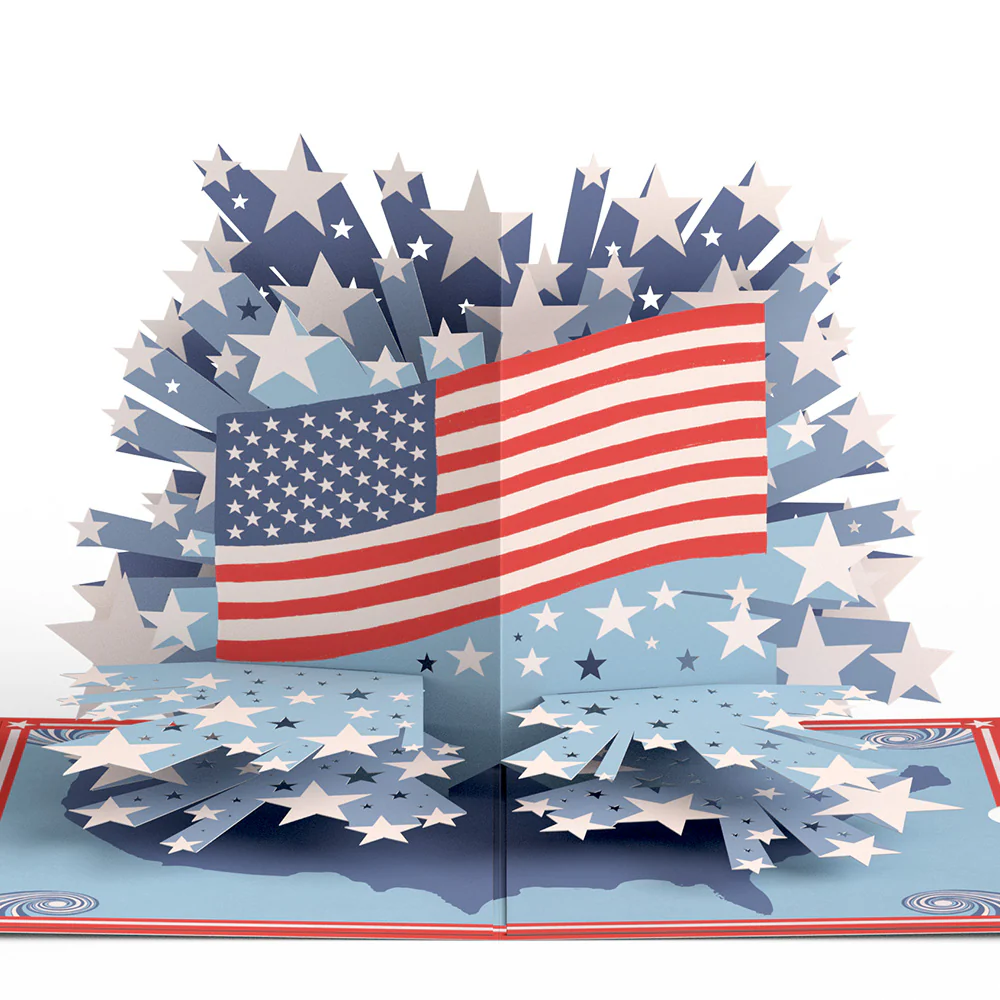 From Sea to Shining Sea Pop-Up Card - Image 3