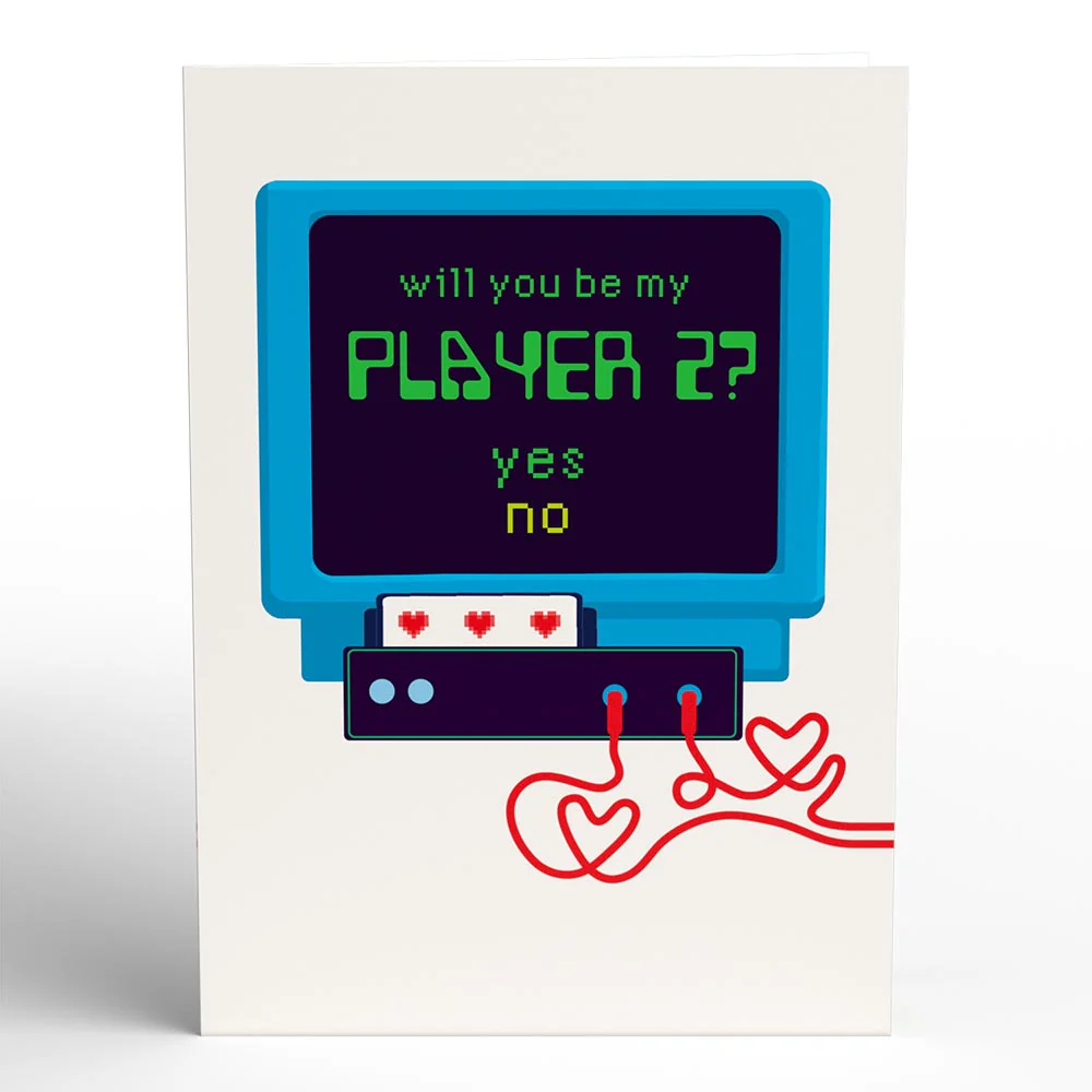 Gamer Love Pop-Up Card - Image 4