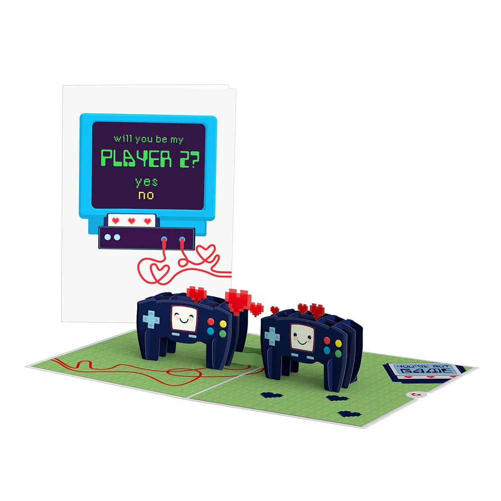Gamer Love Pop-Up Card - Image 5
