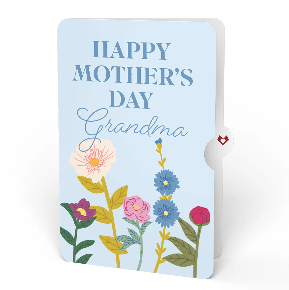 Garden Butterflies Mother's Day Pop-Up Card and Sentiment Set for Grandma - Image 4