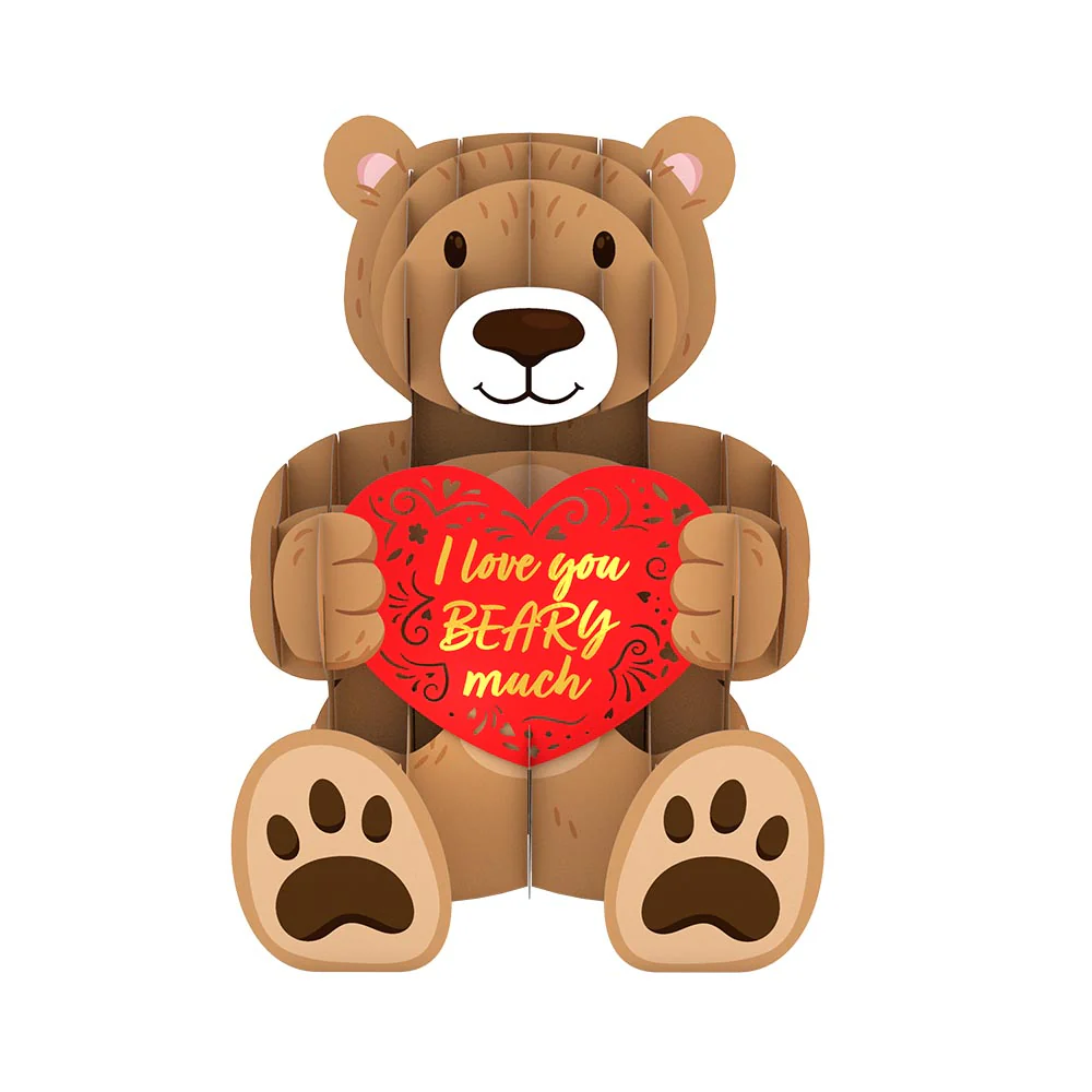 Giant Love Bear Pop-Up Gift - Image 6