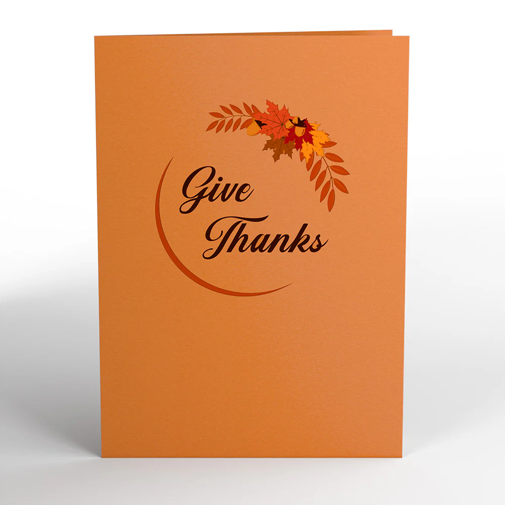 Give Thanks Turkey Pop-Up Card - Image 4