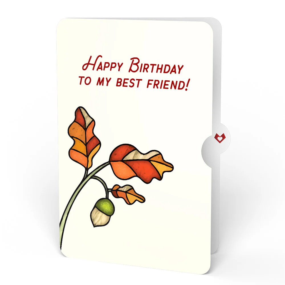 Golden Hour Sunflower Birthday Suncatcher Bouquet and Sentiment Set for Best Friend - Image 4