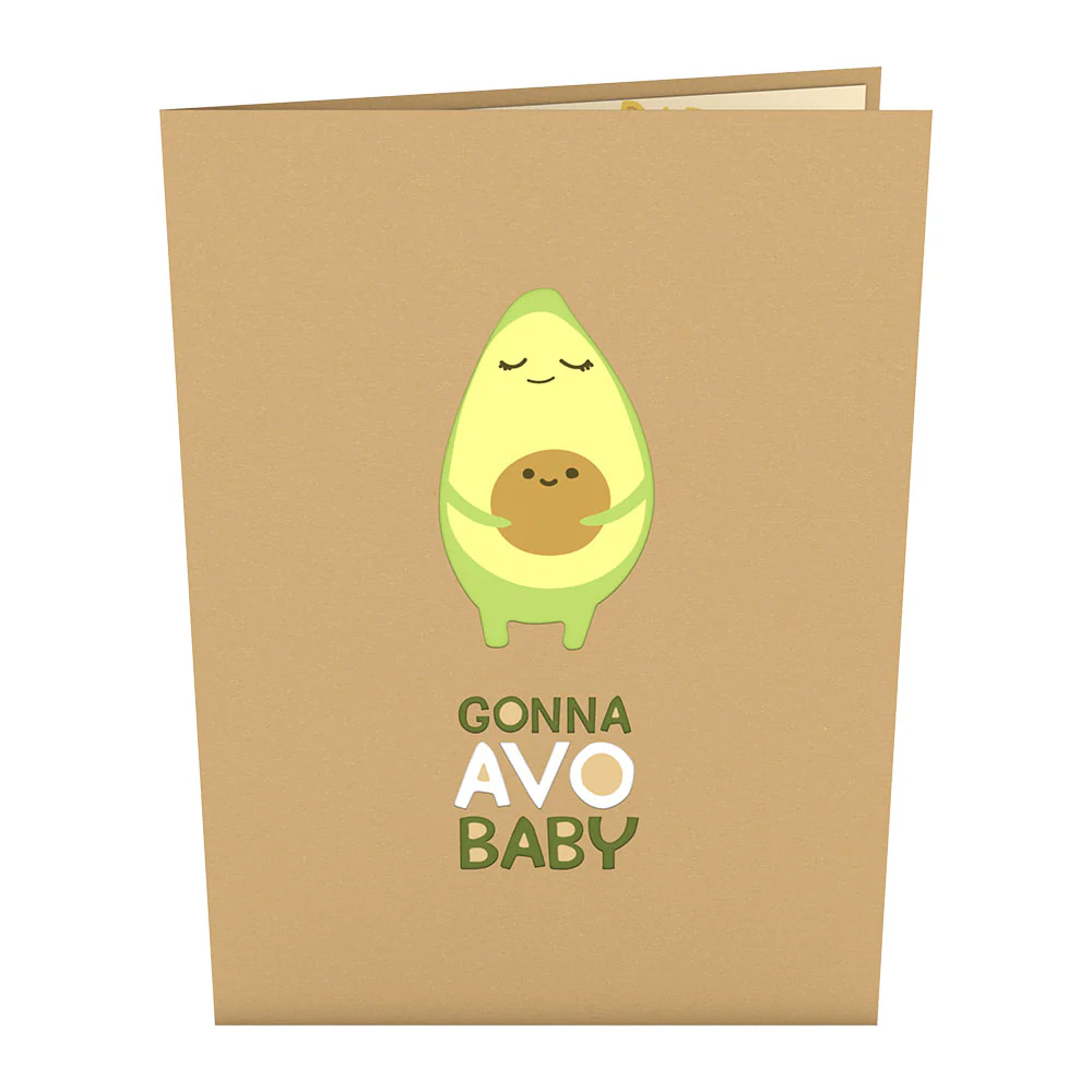 Gonna Avo Baby Pop-Up Card - Image 4