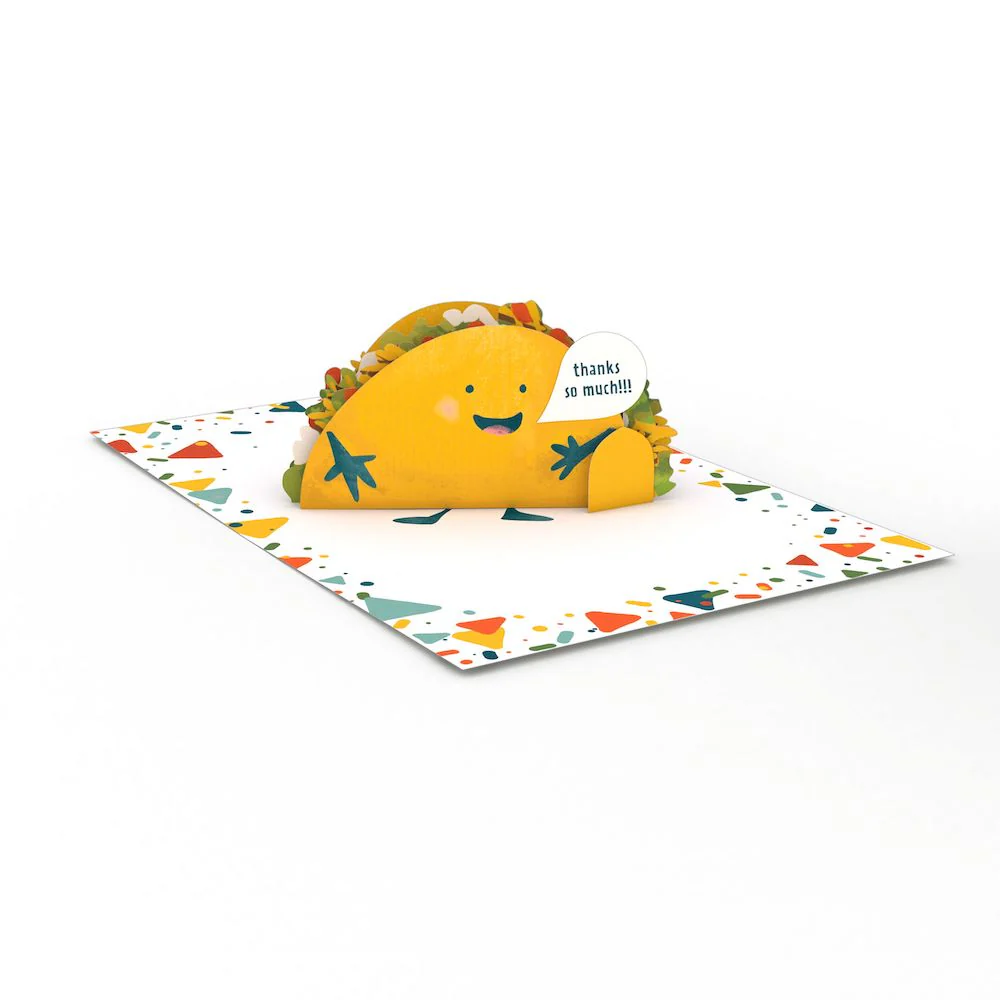 Grateful Taco: Paperpop® Card - Image 3